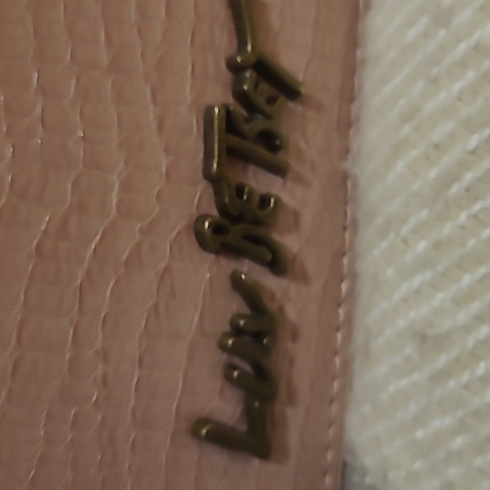 Betsey Johnson Blush Pink Mini Satchel with Heart Charm - Picture 9 of 9